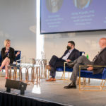 From left to right: Erica Galvez, Chief Executive Officer, Manifest MedEx; Marko Mijic, Undersecretary, California Health and Human Services Agency; Micky Tripathi, PhD, National Coordinator for Health Information Technology, Office of the National Coordinator for Health Information Technology (ONC)