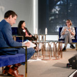 From left to right: Jonah Frohlich, Senior Managing Director, Manatt Health; Lakshmi Dhanvanthari, MD, Chief Medical Officer, Health Plan of San Joaquin; Sandra Hernandez, MD, President & Chief Executive Officer, California Health Care Foundation