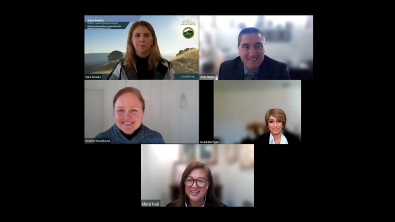 “Achieving CA’s Public Health Goals with Collaborative Health Data Sharing” Webinar Recap
