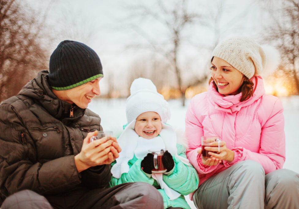 Family,Happy,Outdoors.